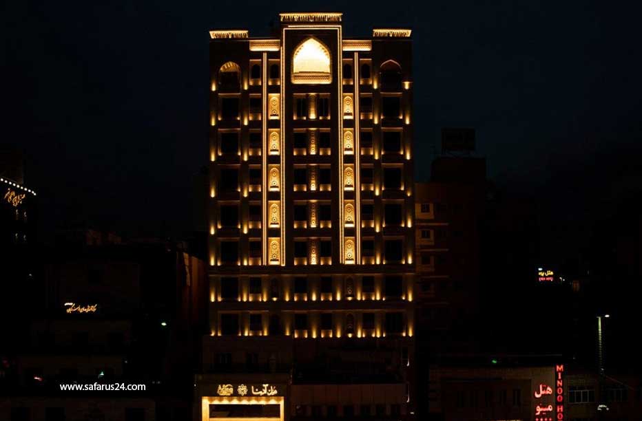 هتل ها در تور نوروزی مشهد