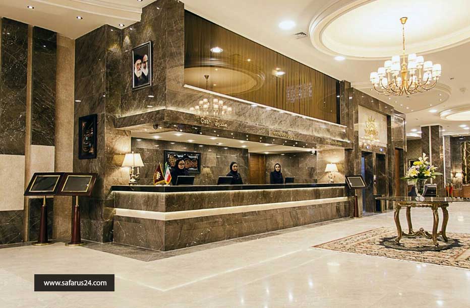 تور مشهد هتل ایران زمین هوایی از تهران